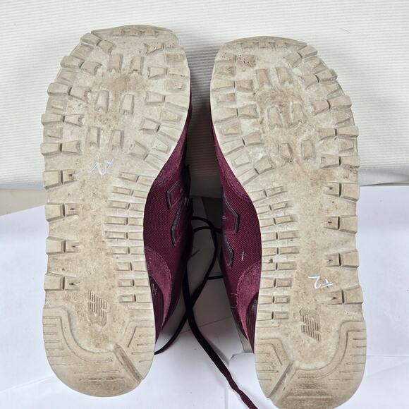 New Balance 515 Low Top Trainers In Deep Wine Suede Shoes‎ Women's Size 11 - Picture 10 of 10